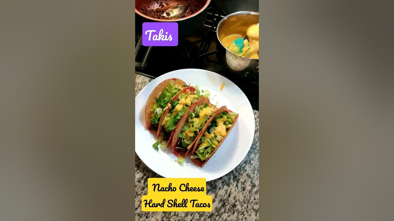 Takis Hard Shell Nacho Cheese Tacos YouTube