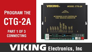 Programming the CTG-2A Timed Message and Tone Generator | Part 1 screenshot 3