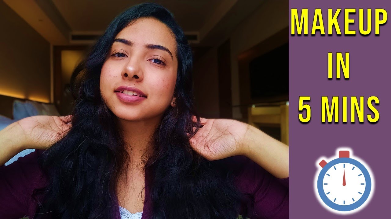 Did my makeup under 5 mins with 5 products | Anuja Ambardekar 