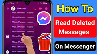 How To Read Messenger Deleted Messages in 2023 || New Update || Read Unseen Message on Messenger screenshot 2