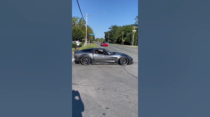 Corvette acceleration, Hit It! #hitit #acceleration #pedaltothemetal #corvette #chevycorvette #fast