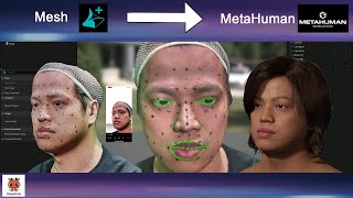 Scan REAL Face Mesh To Metahuman Tutorial (Trnio and UE5) screenshot 2