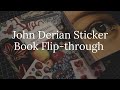 John Derian Sticker Book and Wrapping Paper Flip-through