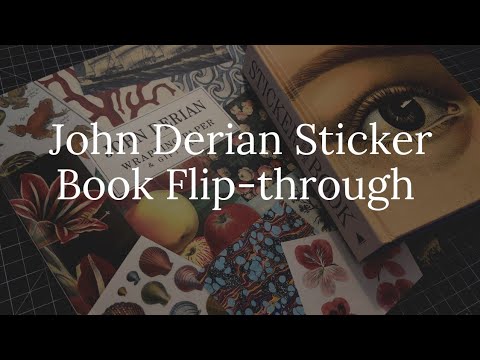 John Derian Sticker Book [Book]