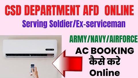 Csd afd prodect online booking | Csd se ac kaise book kare | Csd afd registration | Online Csd