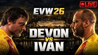 DEVON LARRATT VS IVAN MATYUCHENKO | LEONIDAS ARKONA VS MATT MASK EVW 26 COMMENTARY