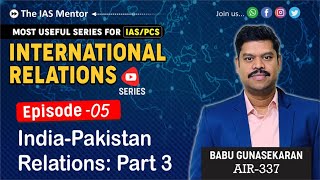 Indus Treaty, Cross border terrorism etc.: Episode 5