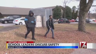 Wake County school leaders, sheriff’s office address online school threats