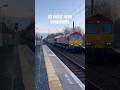 DB 66017 works 4S99 Tees-GM through Longniddry #train #trains #rail #railways #trainvideo #class66