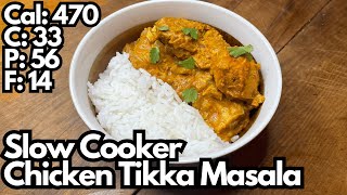 This is the best Slow Cooker Chicken Tikka Masala Recipe | Quick and Easy Delicious Meal Prep Recipe Resimi