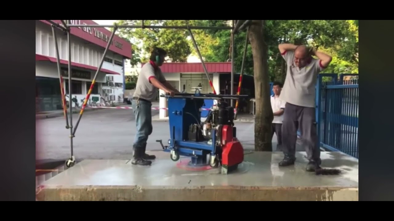 Coredrill or Floorsaw or Road saw for Manhole