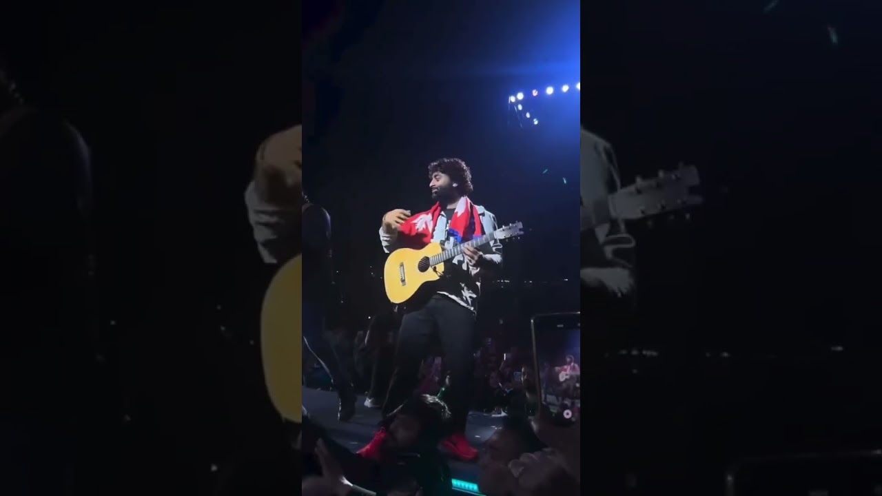 Arijit Singh with Nepali Flag 