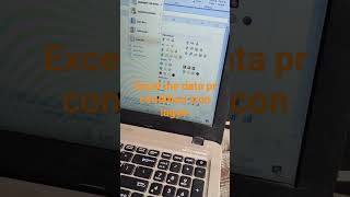 Excel me data pr condition icon lagye (network icon lagye)#laptop #excel #computer #trending