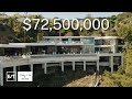 Inside a 72500000 hollywood hills mega mansion  bhre  estate elegance