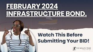 🚨 FEBRUARY 2024 TAX-FREE INFRASTRUCTURE BOND: How To Invest Invest, Bond Amortization,& Redemption