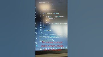 how to move curser automatically when code is run in vs code.