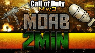 MW3 *SOLO* 2MIN MOAB w/MP7 on Dome