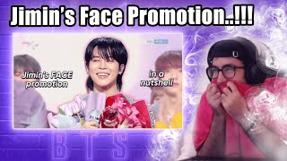 Jimin FACE promotion in a nutshell🐥✨ | Reaction