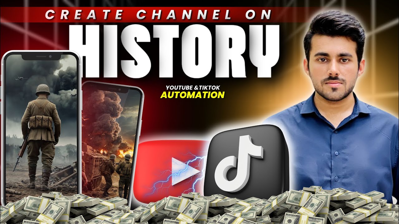Create Viral Historical Videos for TIKTOK and YOUTUBE | Tiktok Youtube Automation
