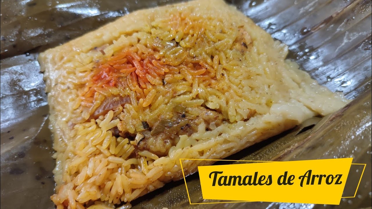 Tamales de Arroz Colombianos / como hacer tamales de arroz mixtos YouTube