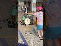 沖縄でジャンボリミッキー叩いたら!? #shorts #路上ライブ #drums