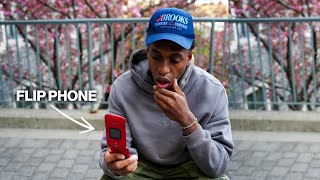 Gen Z uses a Flip Phone for a Week