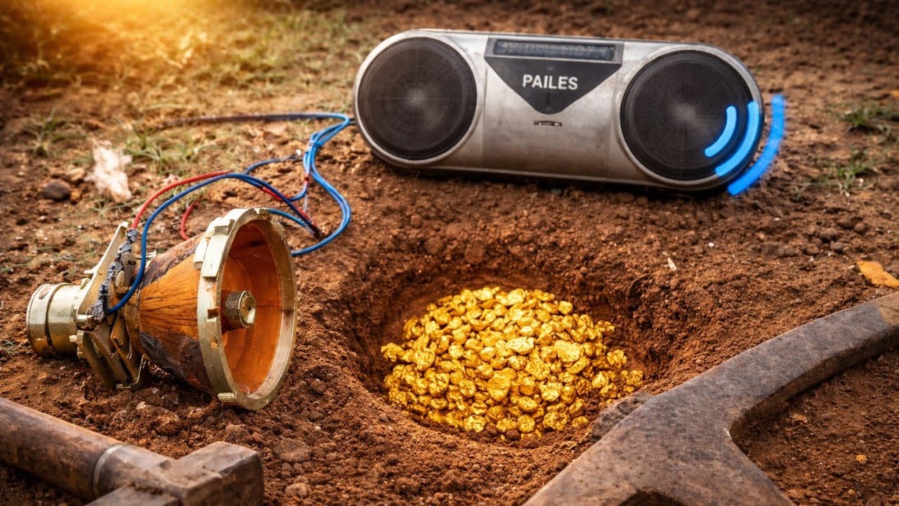 Insane Underground Gold Discovery with a Simple Device! 😱✨