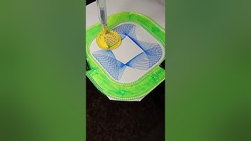 Unbelievable endless Spirograph rotations! #shorts #spirograph #asmr