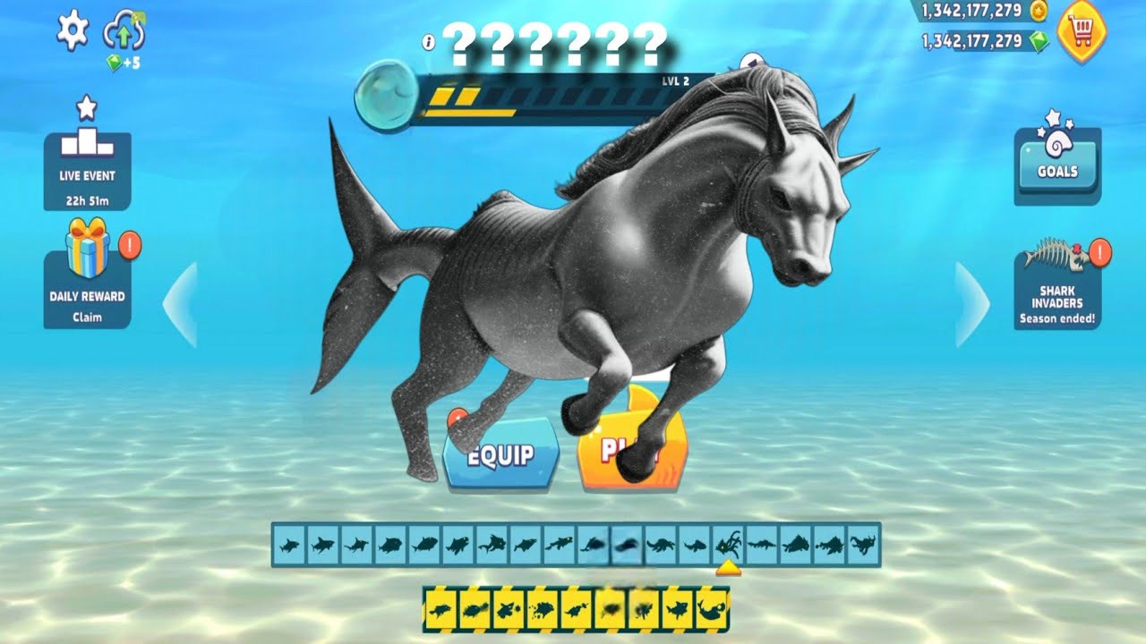 NEW SHARK COMING SOON? ALL 34 SHARKS UNLOCKED AND NEW UPDATE - HUNGRY ...