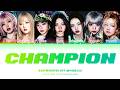 AI COVER How Would BABYMONSTER Sing CHAMPION By BLACKPINK