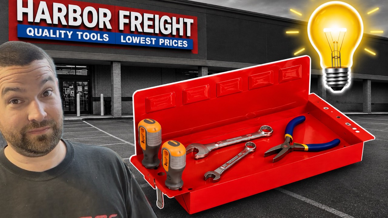 A Better Use for Harbor Freight Magnetic Trays