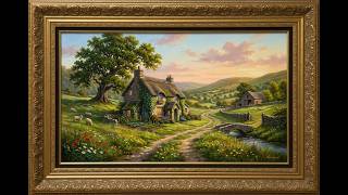 Evening Light on the Farm — A Dreamy English Countryside Still Life | 4 hours | Framed Reverie screenshot 2