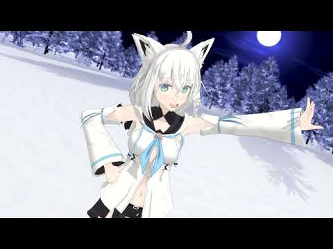 白上フブキで「好き！雪！本気マジック 」【MMDホロライブ】