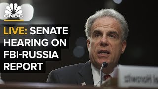 WATCH LIVE: Justice Department Watchdog Testifies Before Senate on FBI Report — Dec. 11, 2019