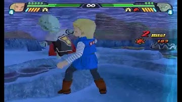 Android 18 vs Garlic Jr