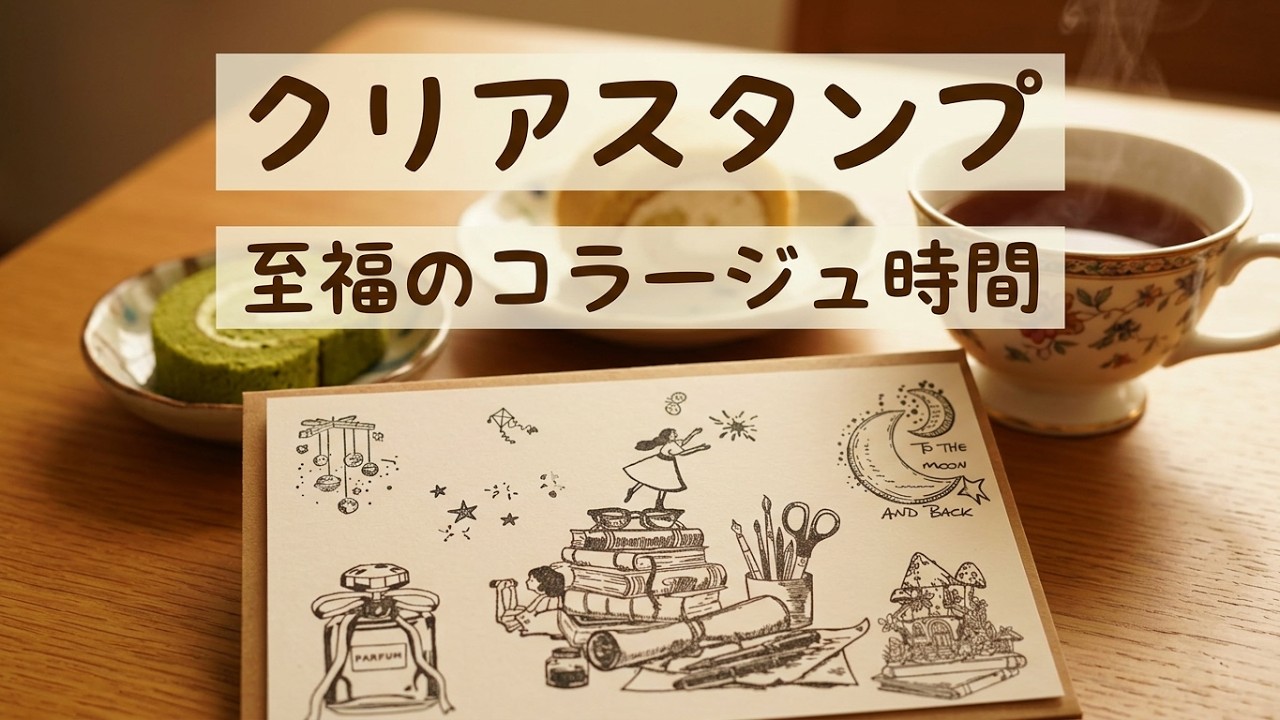 クリアスタンプで遊びます。 - YouTube