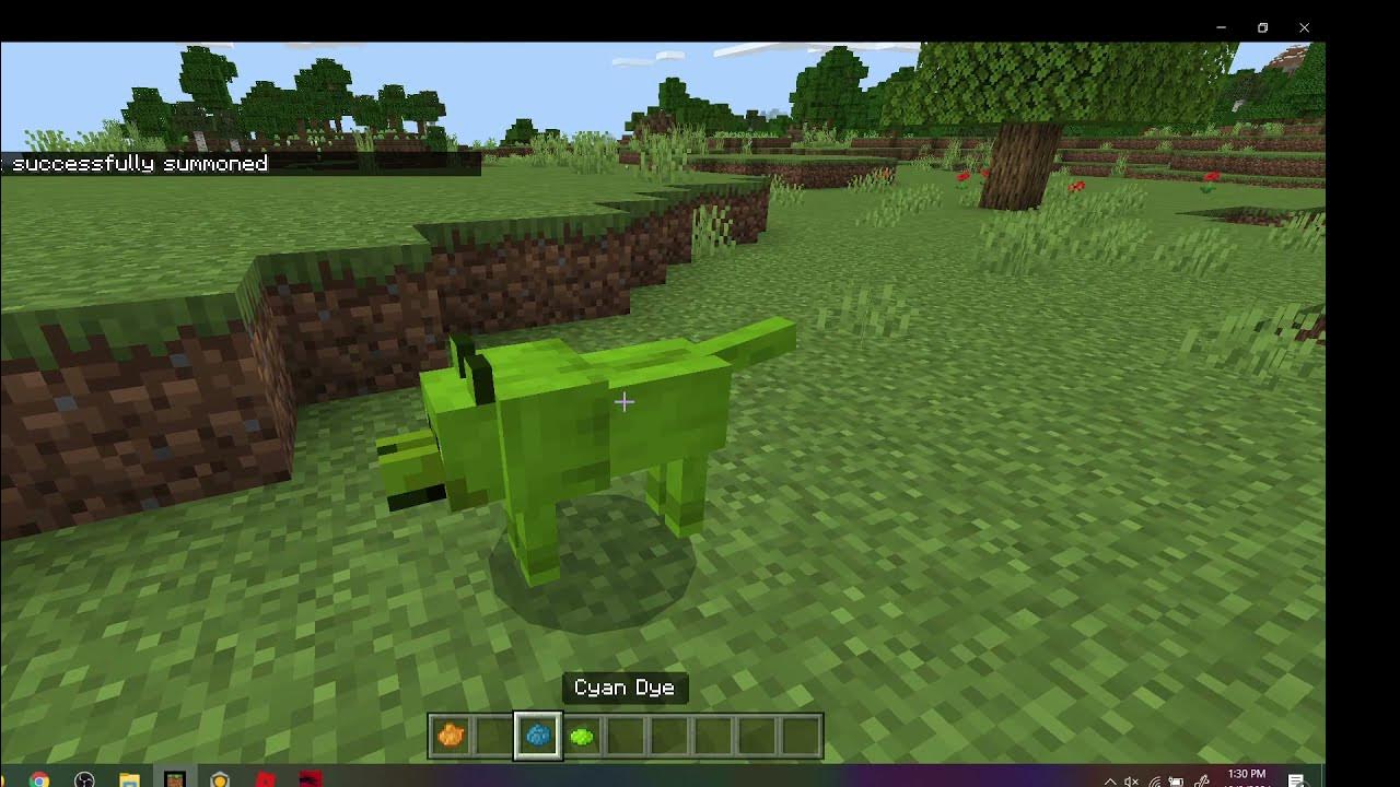 How to make rainbow dogs in Minecraft! YouTube