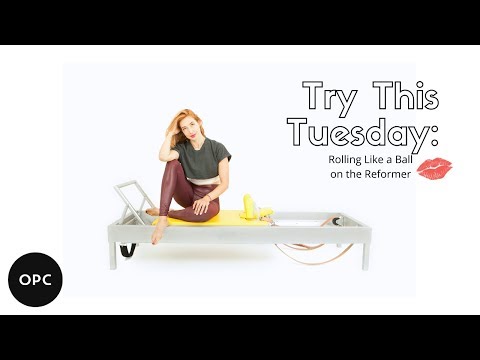 Rolling Like a Ball on the Reformer | Online Pilates Classes