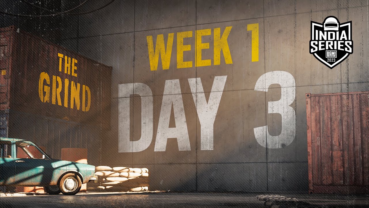 [EN] BGIS 2023: THE GRIND | ROUND 1, WEEK 1 | BGMI