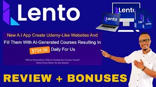 ? Lento Review | Demo | How To Create eLearning Courses ?