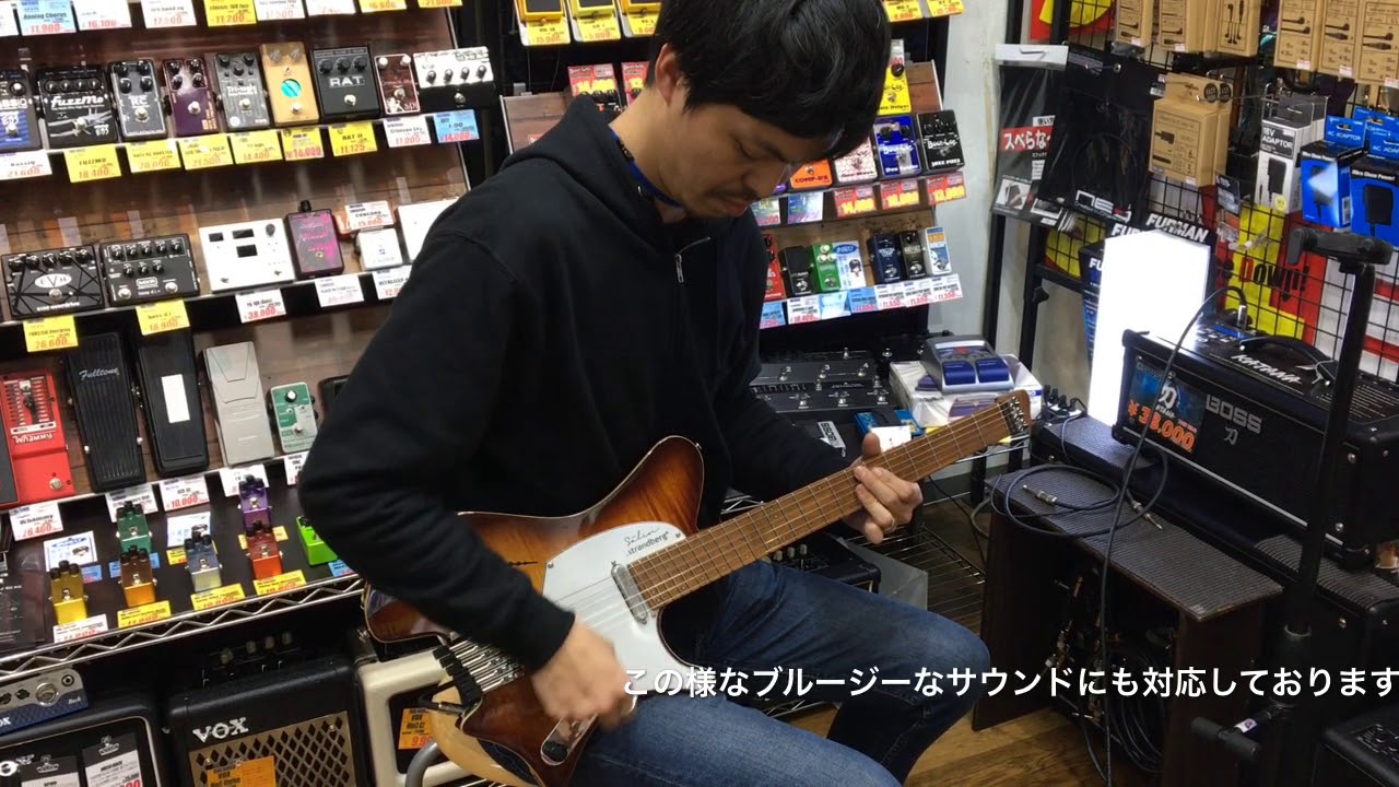 strandberg Salen Deluxeを弾いてみました！ - YouTube