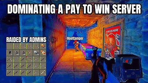 Dominating A PAY TO WIN Server - Rust Console