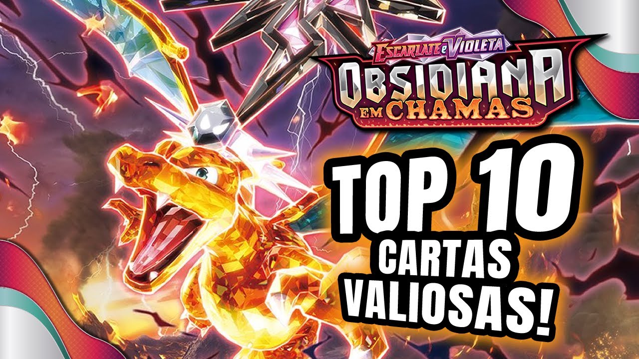 JOGO DE CARTAS POKEMON EV3 - BOOSTER - OBSIDIANA EM CHAMAS - 5