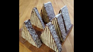 Торт "Карпаты". Вариант с песочным тестом/The "Carpathian Mountains" Cake