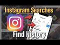 How To Find Your Instagram Search History Step By Step