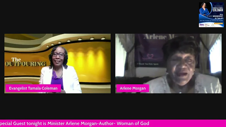 The Outpouring With Guest Arlene Morgan