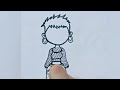 How to Draw a Cute Girl 2026 |New Year Girl Easy  Step-by-Step ✏️💫💓🧚