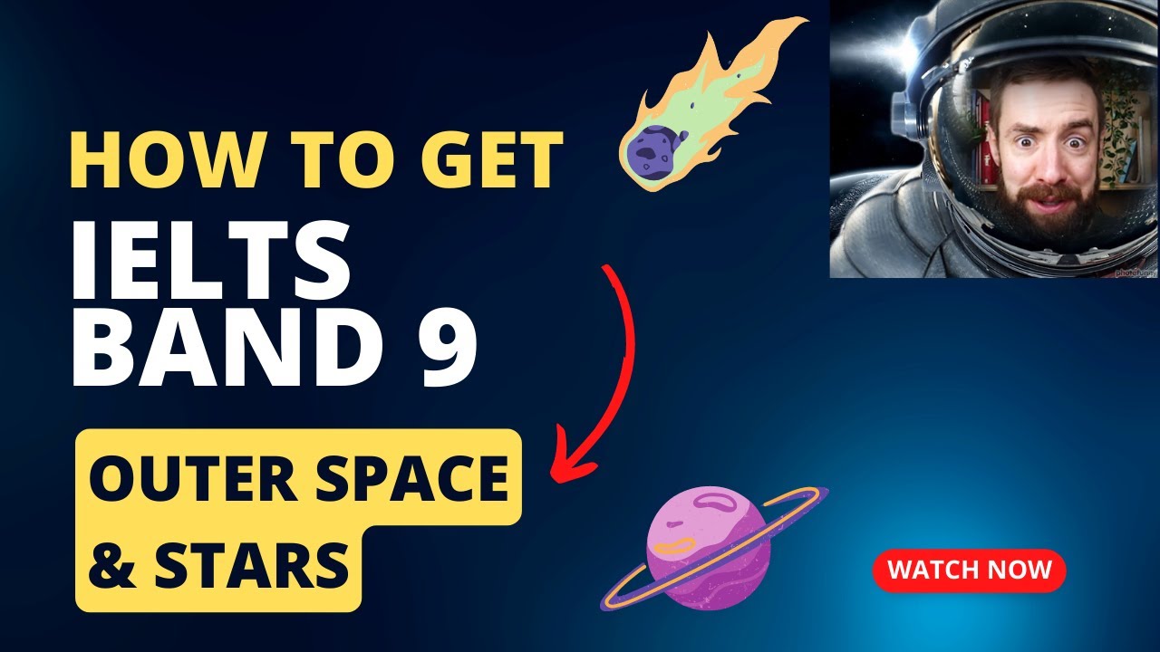 Learn Band 9 IELTS Speaking | Outer Space & Stars | Perfect Pronunciation
