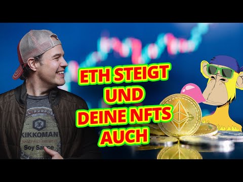 Ethereum steigt - steigen jetzt die NFT Preise auch? Preis Prognose ETH / NFT