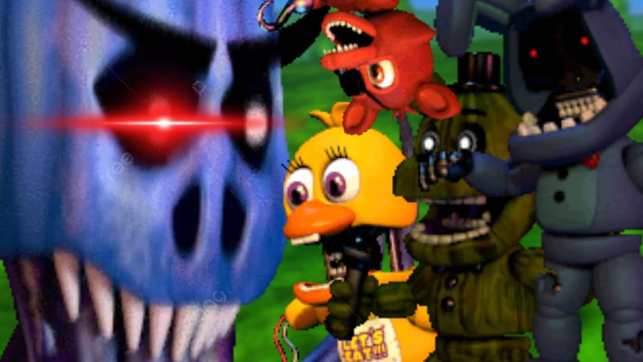 4 FNAF WORLD REFRESHED AT THE SAME TIME!!! PART 3 IS THAT SEAGOON?!